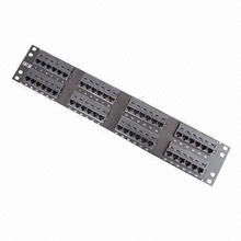 RJ45 48 Port Cat5e UTP Patch Panel